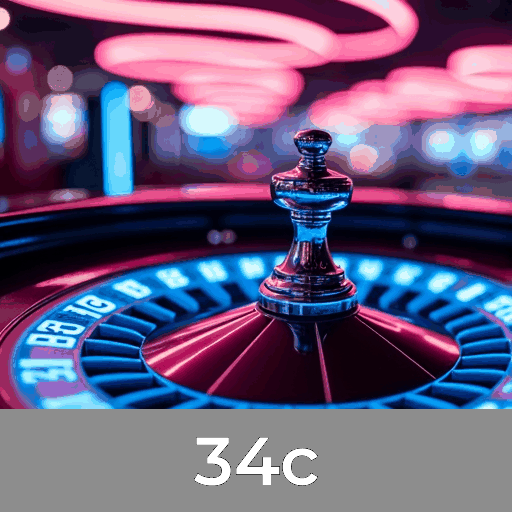 34c: Caça-níqueis com grandes jackpots, Jogos de mesa com estratégia, Experiência imersiva com dealers ao vivo